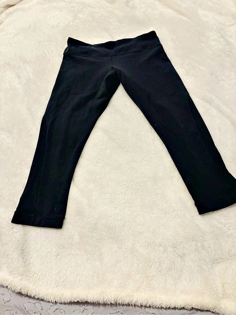 lululemon Align Crop Black Athletic Leggings